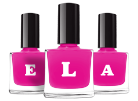 Ela nails logo