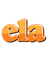 Ela orange logo