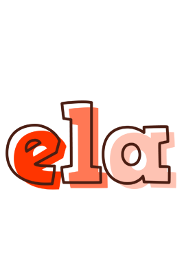 Ela paint logo