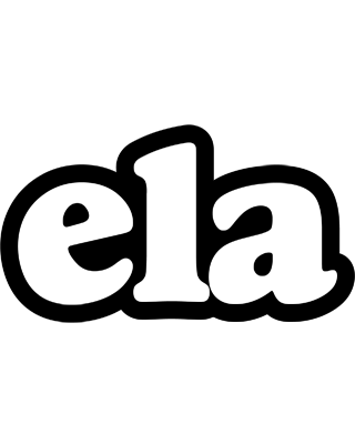 Ela panda logo