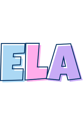 Ela pastel logo