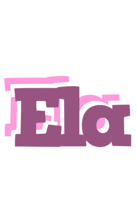 Ela relaxing logo