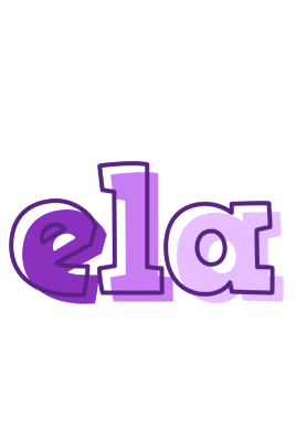 Ela sensual logo