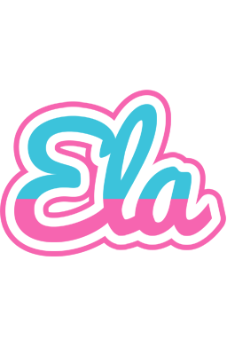 Ela woman logo