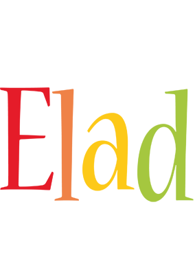 Elad birthday logo