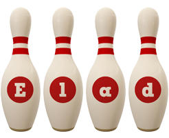 Elad bowling-pin logo