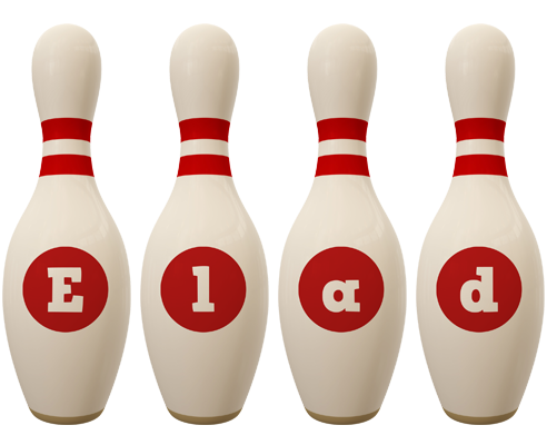 Elad bowling-pin logo