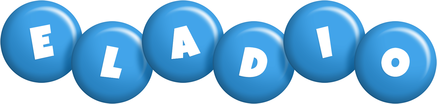 Eladio candy-blue logo