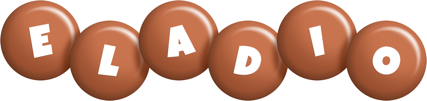 Eladio candy-brown logo