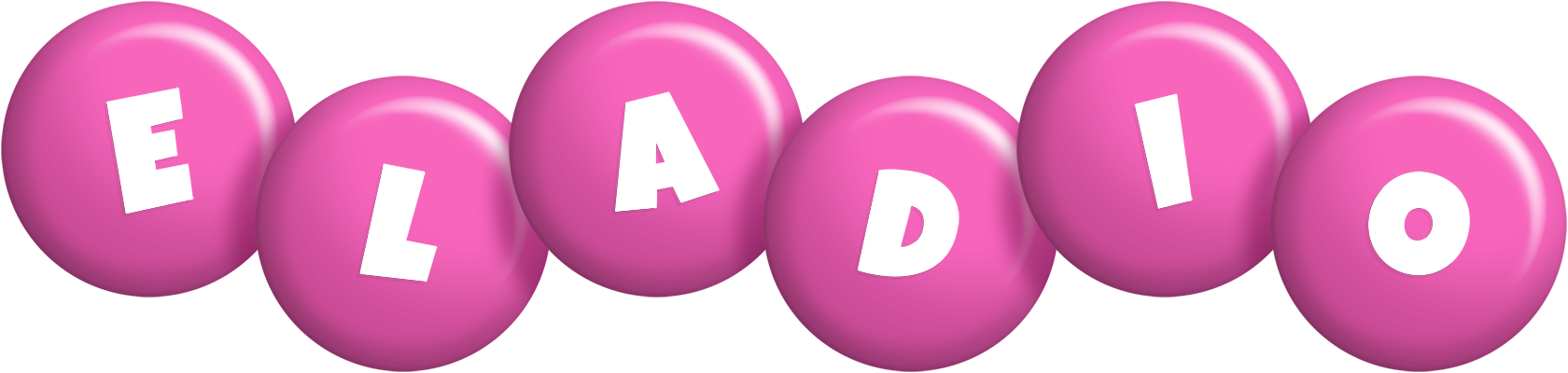 Eladio candy-pink logo