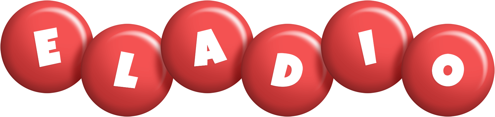 Eladio candy-red logo
