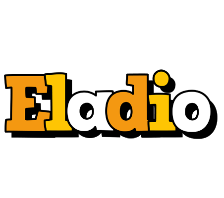 Eladio cartoon logo