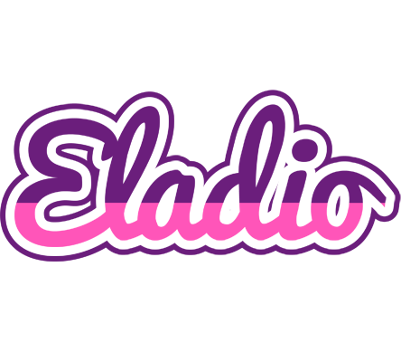 Eladio cheerful logo