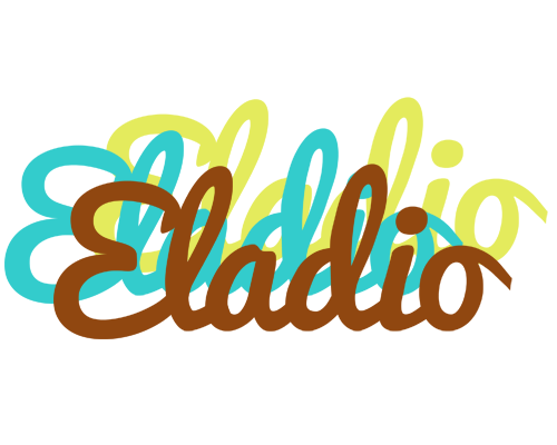 Eladio cupcake logo