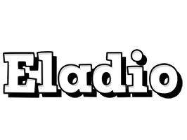 Eladio snowing logo