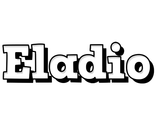 Eladio snowing logo