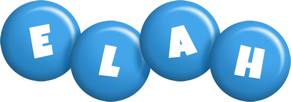 Elah candy-blue logo