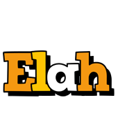 Elah cartoon logo
