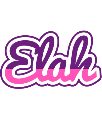Elah cheerful logo