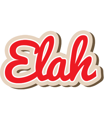 Elah chocolate logo