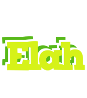 Elah citrus logo
