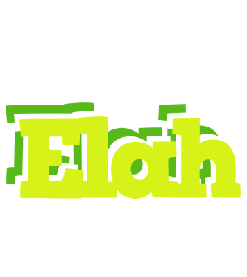 Elah citrus logo
