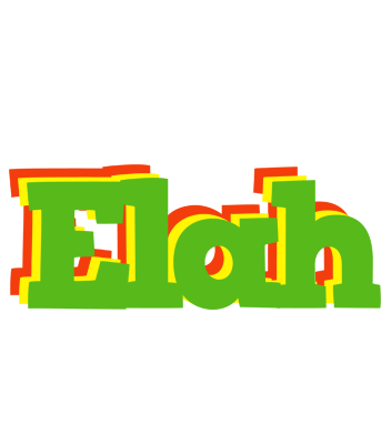 Elah crocodile logo