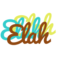 Elah cupcake logo