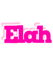 Elah dancing logo