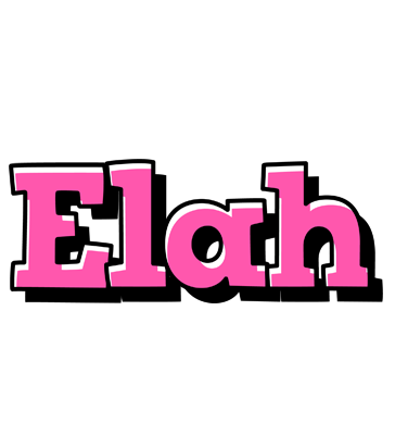 Elah girlish logo