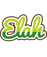 Elah golfing logo