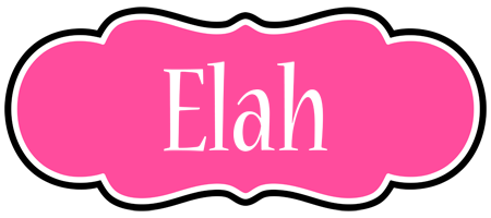 Elah invitation logo