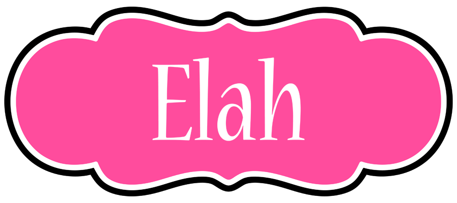 Elah invitation logo