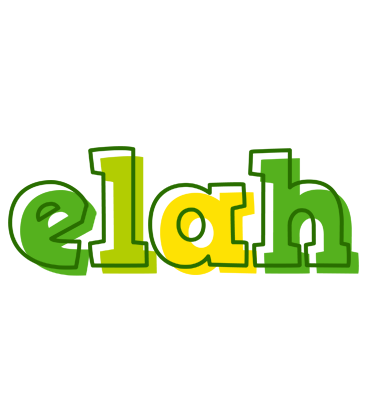 Elah juice logo