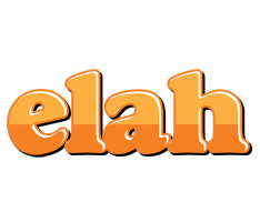 Elah orange logo