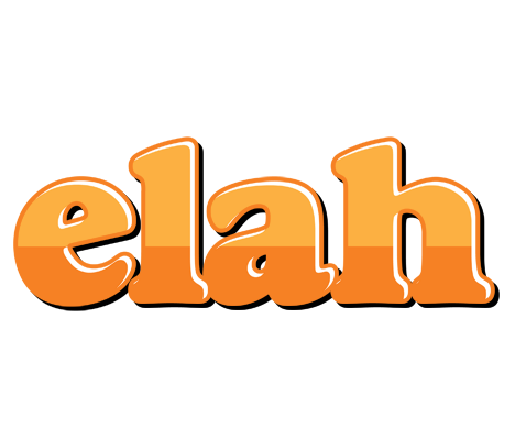 Elah orange logo
