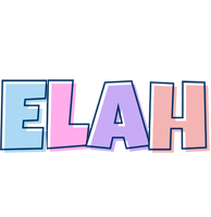 Elah pastel logo