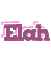 Elah relaxing logo