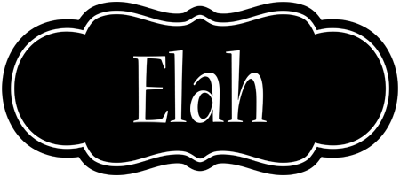 Elah welcome logo