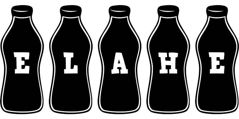 Elahe bottle logo