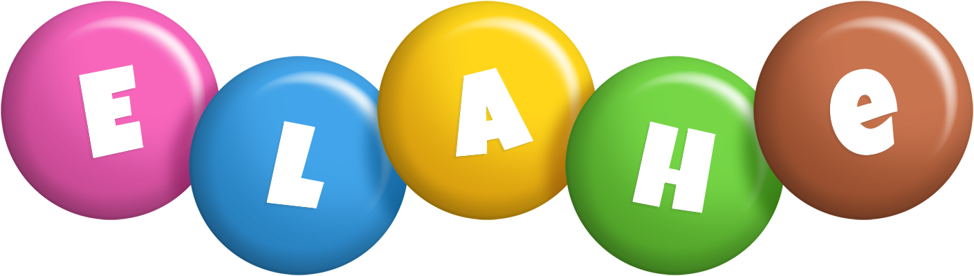 Elahe candy logo