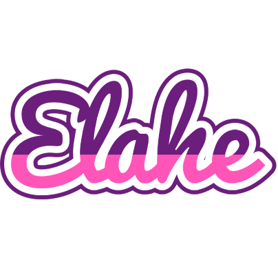 Elahe cheerful logo