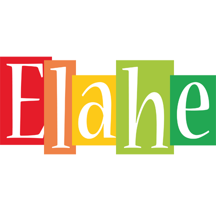 Elahe colors logo