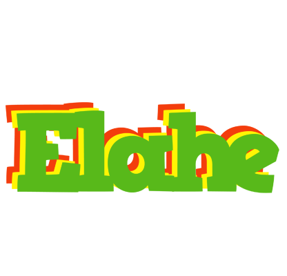 Elahe crocodile logo