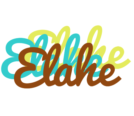 Elahe cupcake logo