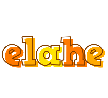Elahe desert logo