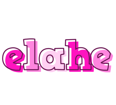 Elahe hello logo