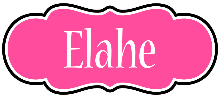 Elahe invitation logo