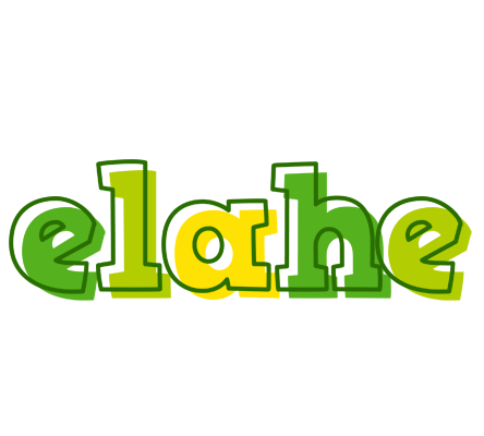 Elahe juice logo