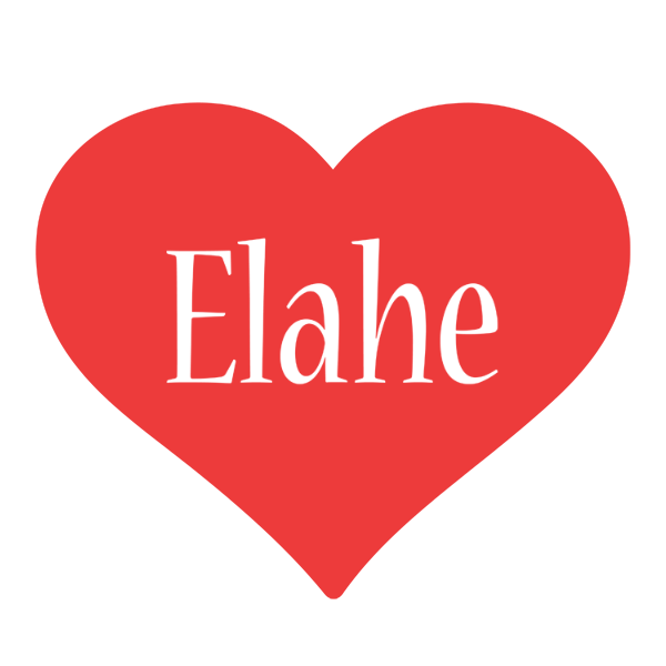 Elahe love logo